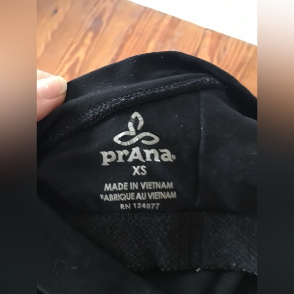 Prana Quinn Chakara Top in Black - Picture 3 of 3